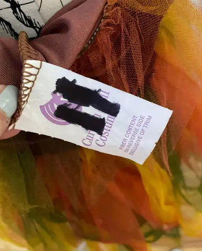 Curtain Call Costume Tutu Bodysuit Fall Autumn π Colorful Velvet Asymmetric