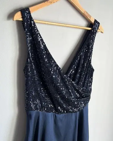 NEW Dresses Sachin & Babi Midnight Bella Sequin Formal Gown
