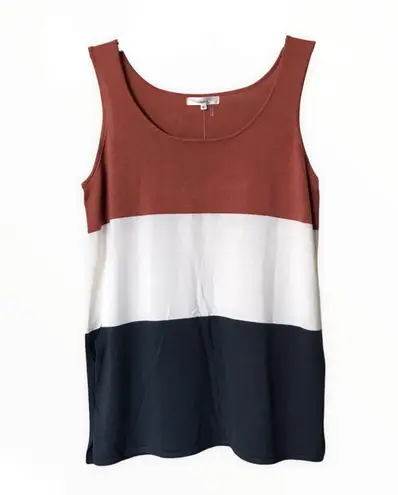 Andrée Andree’-Color Block Tank-NWT-Sz Med.