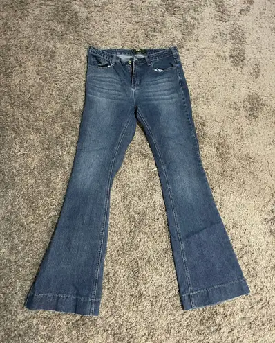 Lucky and Blessed  Flare Jeans