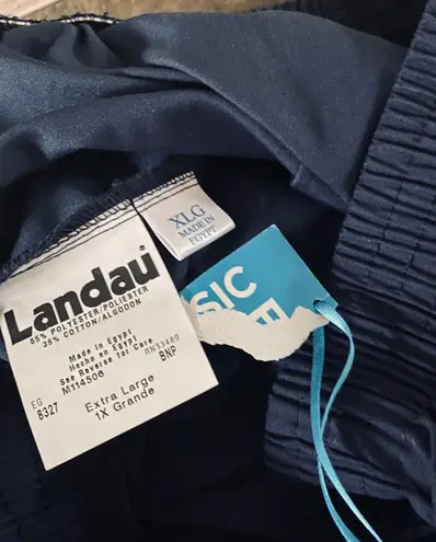 Landau Women's Essentials Relaxed Fit 2-Pocket Elastic Scrub Pants 8327