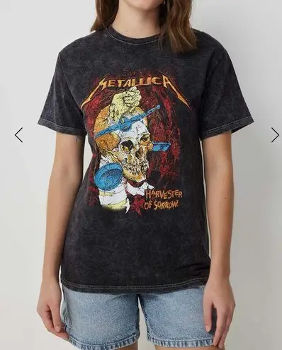 Metallica Harvester Of Sorrow / Acid Wash Graphic T