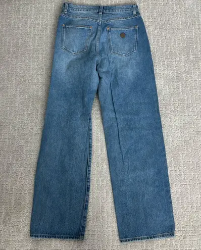 ABRAND A Slouch Jean Baggy 90’s Denim light wash jeans loose fit wide leg Blue Size 25