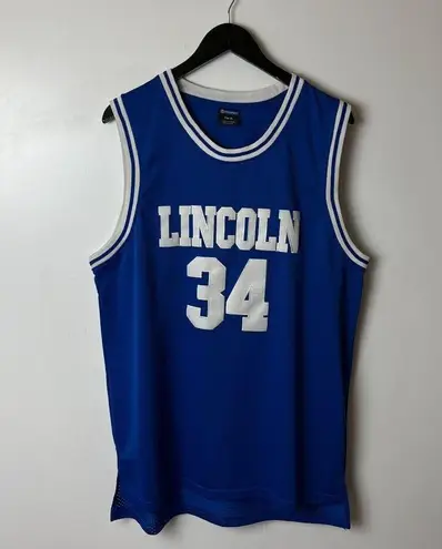 He Got Game Movie Shuttlesworth Lincoln Movie Jersey Blue White XL Extra Large
