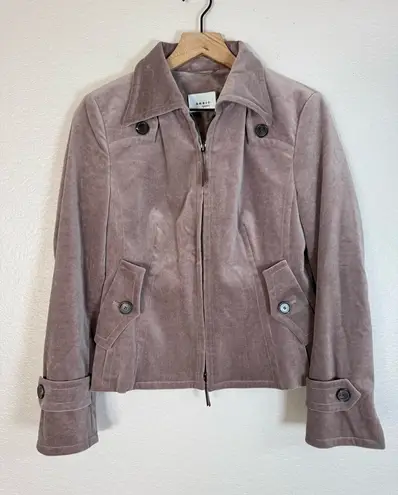 Akris Punto Suede Zip Jacket Coat size US 8 $2,790