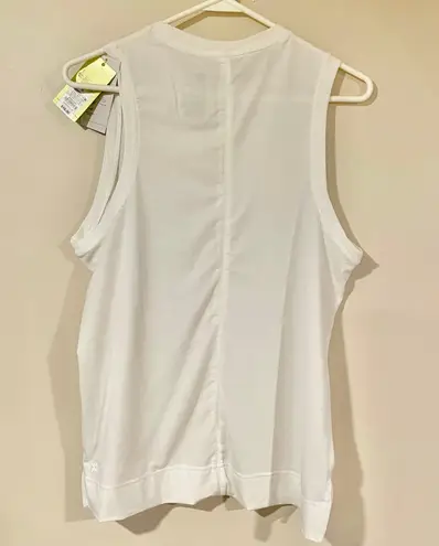 All In Motion White Muscle Tank