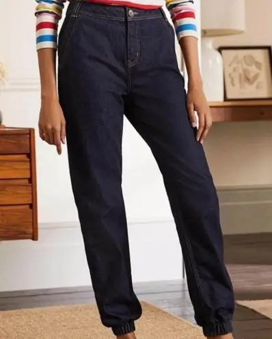 Boden Gowrie Denim Women's Blue Jogger Elastic Ankle Jeans US 8