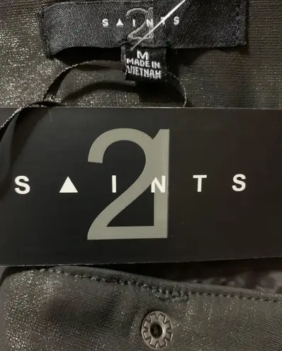 Saints 21 Wrap Mini Skirt