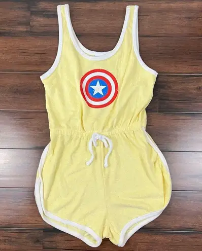 Marvel NWT - Captain America Graphic Sleeveless Romper - Size XS