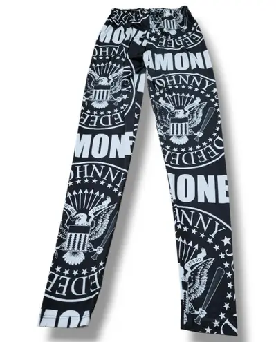 Pants Size Small W21"xL29.5" Ramones 1-2-3-4 Leggings Punk Rock