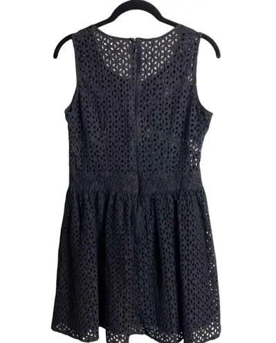 Love Tree - Black Eyelet Dress - Sz. L