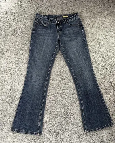 Chip And Pepper Jeans Women 28x30 Low Rise Bootcut Western Festival Boho Jr 7 Blue Size 27
