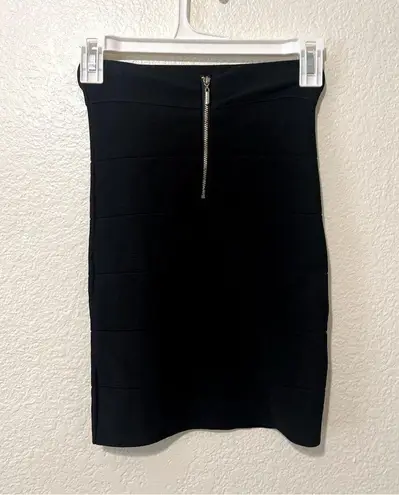 Bebe  Black Mini Skirt Size Small