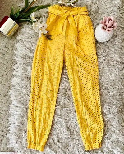Boutique NEW Eyelet Pants