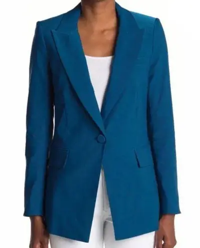 Veronica Beard Long and Lean Dickey Blazer Jacket, Cerulean, Size 2, NWT