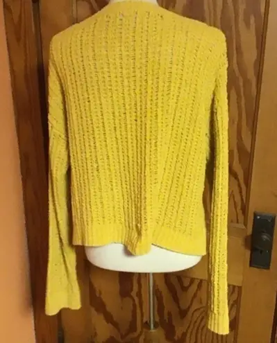 Love Tree mustard super soft slouchy v neck soft sweater