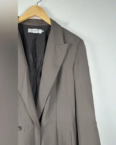 MM.LaFleur Gaia Jacket Wool Blazer Sharkskin Women’s Sz 16