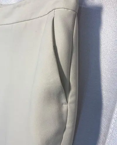 H by Halston white Polyester Dress Pants women sz 10