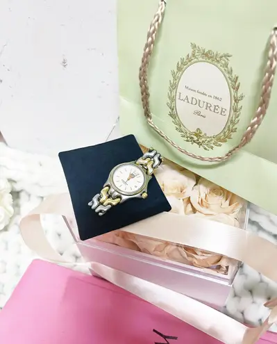 tag heuer Authentic Silver & Gold Swiss Made S05.013 S.S Womens Watch