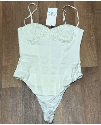 ZARA White Bodysuit