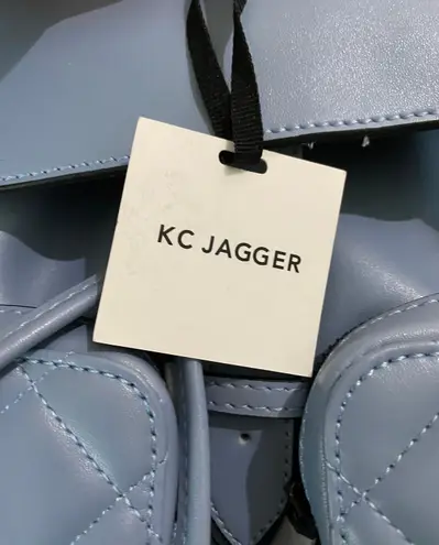 KC Jagger Faux Leather Backpack Blue 30 53 Off Retail From Kate
