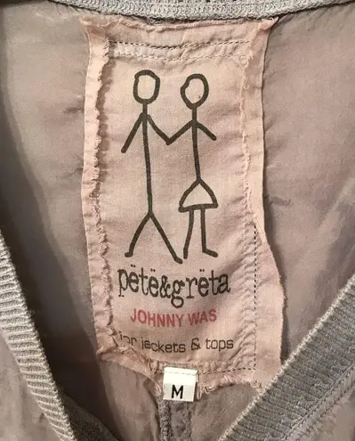 Johnny Was Pete & Greta Sheer Top