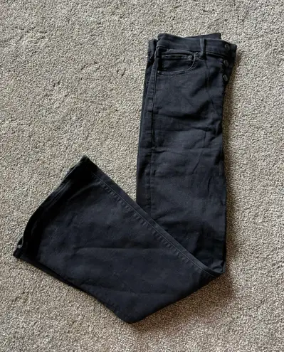 American Eagle Outfitters Black Flare Jeans