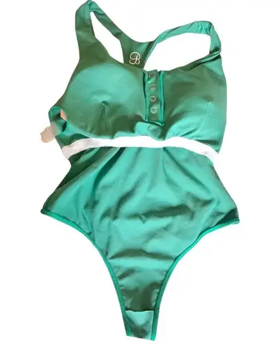 Bombshell sportswear  The Perfect Bodysuit in green tea