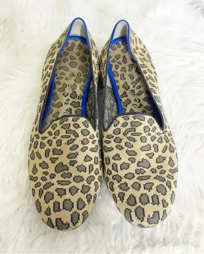 Rothy's Leopard Print Loafers Shoes Size 9.5