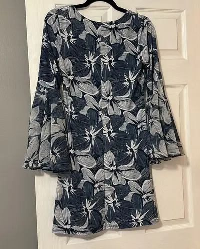 Westport floral dress flared arms