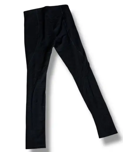 Helmut Lang Black Reflex Bodycon Leggings Contrast
Topstitch Detail Trim Size Sm