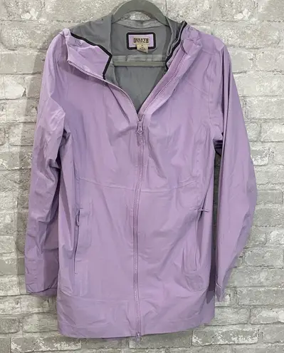 Duluth Trading Co Lavender Dryfecta Rain Coat Purple Size M