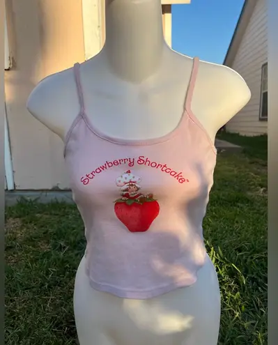 Strawberry Shortcake Cami Top Pink Size M