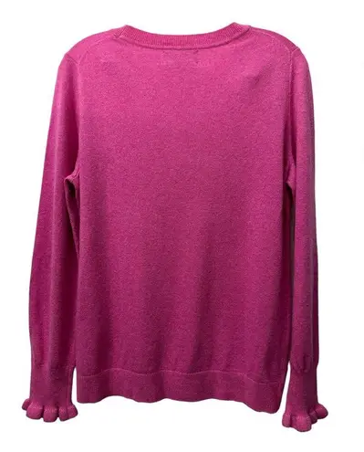 Banana Republic  Filpucci Italian Yarn Pink Sweater Cashmere Merino Wool Medium