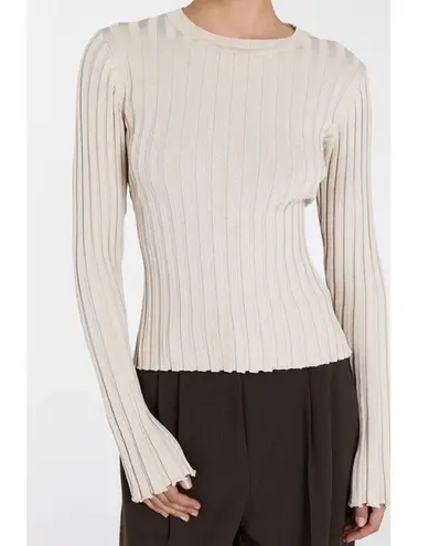 DISSH Ada Stone Long Sleeve Knit Top Size XXL