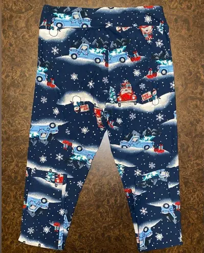 Holiday Time  Christmas Leggings - size small