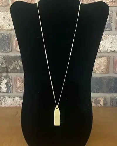 Madewell  gold tone pendant necklace