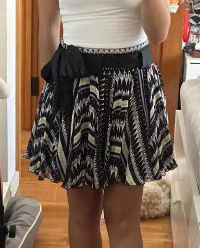 Bebe Vintage  Tie Skirt