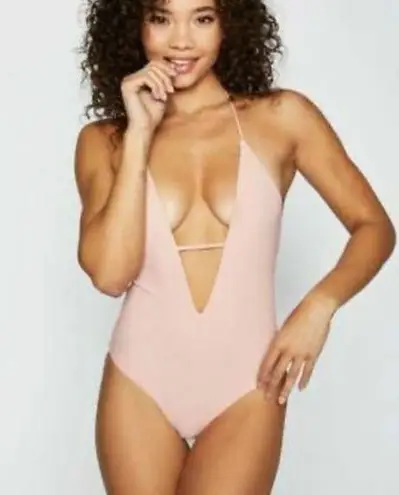 frankie's bikinis Frankie's Lilly Ribbed One Piece Bathing Suit