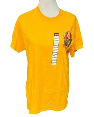 Chunky Good Guys He’ll Be Your Friend ‘til the End! Graphic Tee Yellow Medium