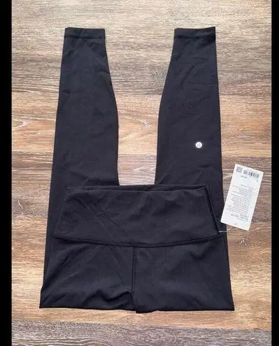 Lululemon  Wunder Train High Rise 28” Black Size 8 NWT