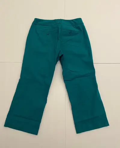 New York And Company Size 2 Green Capri Pants