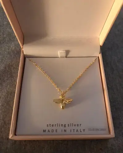 TJ Maxx Bee Necklace Gold $12 (40% Off Retail) From Alden