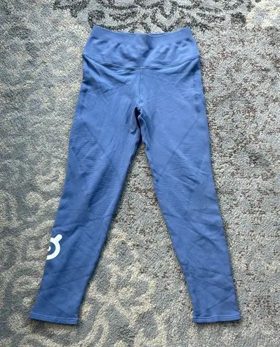 Peloton Nux Shapeshifter Legging Festive Blue Small