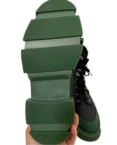 Monse x Both Gao Leather Combat Boots Size 36 Black