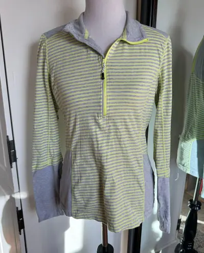 MPG Sport MPG Large Yellow & Gray Sweatshirt