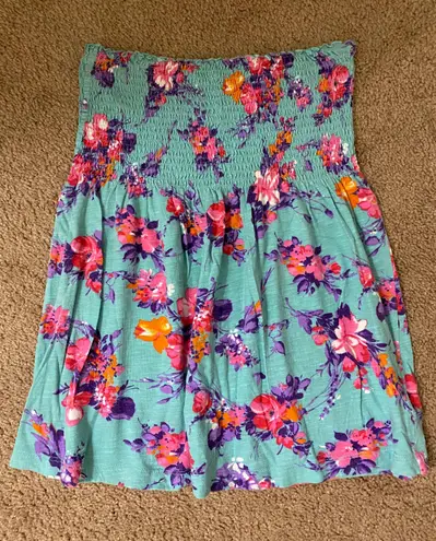 Floral Tube Top Multi