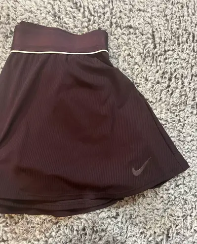 Nike Brown Ribbed Skort