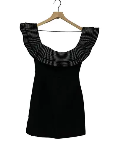 C/MEO COLLECTIVE Catch and Release Mini Dress - Black - Small