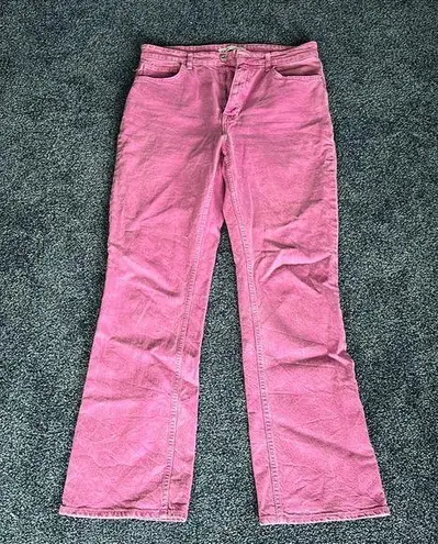 ZARA  Women Pink/Raspberry Denim Jeans